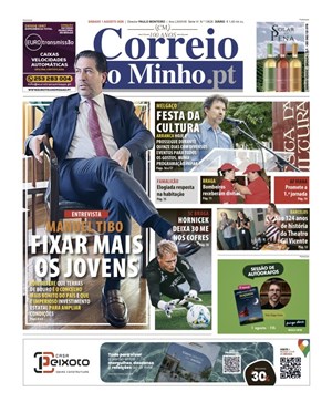 Capa de Correio do Minho