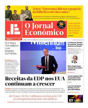 Capa de Jornal Económico