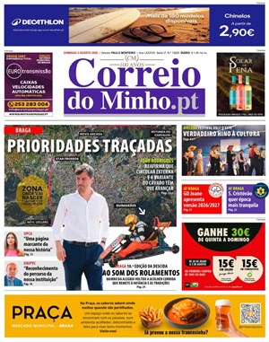 Capa de Correio do Minho