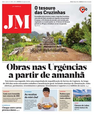Capa de Jornal Madeira