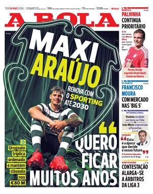 Capa de A Bola
