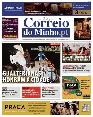 Capa de Correio do Minho