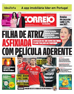 Capa de Correio da Manhã