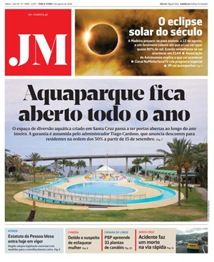 Capa de Jornal Madeira