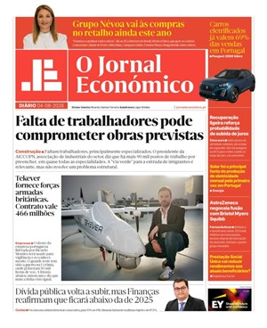 Capa de Jornal Económico