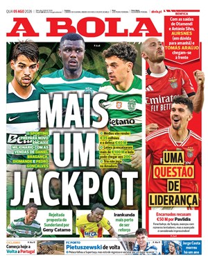 Capa de A Bola