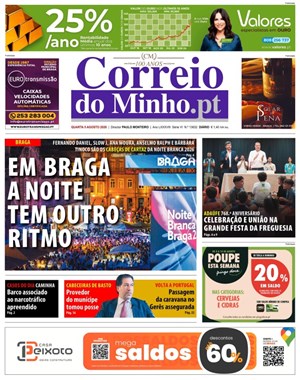 Capa de Correio do Minho