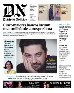 Capa de Diário de Notícias