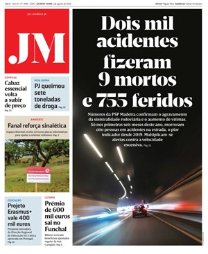 Capa de Jornal Madeira