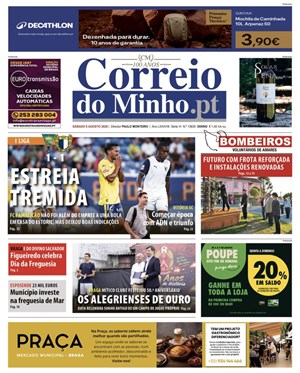 Capa de Correio do Minho