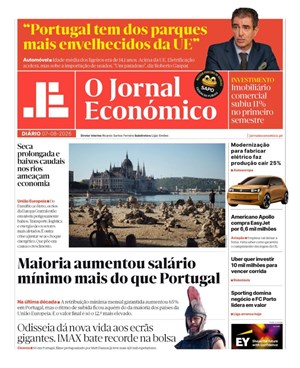 Capa de Jornal Económico