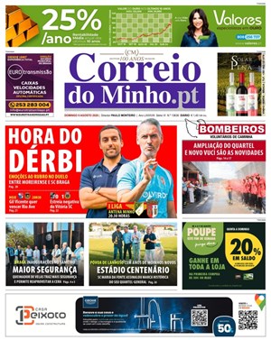 Capa de Correio do Minho