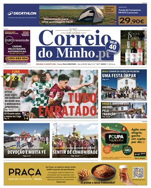 Capa de Correio do Minho