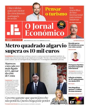 Capa de Jornal Económico