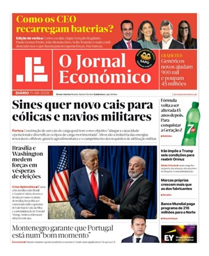 Capa de Jornal Económico