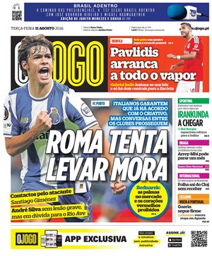 Capa de O Jogo