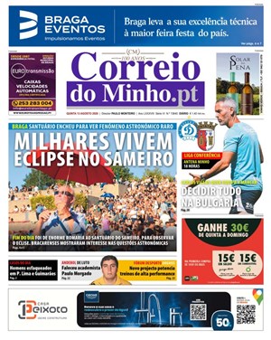 Capa de Correio do Minho