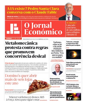 Capa de Jornal Económico
