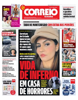 Capa de Correio da Manhã