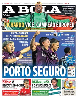 Capa de A Bola