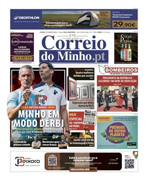 Capa de Correio do Minho