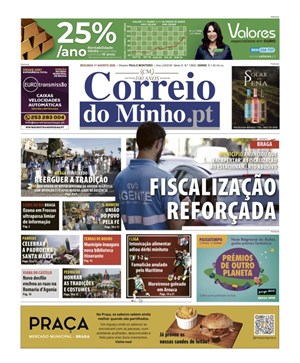 Capa de Correio do Minho