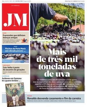 Capa de Jornal Madeira