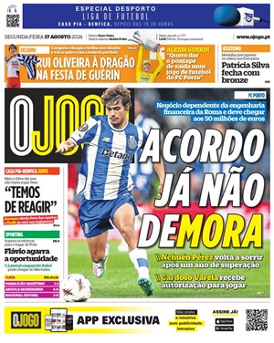 Capa de O Jogo