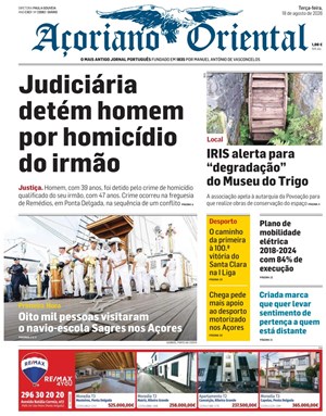 Capa de Açoriano Oriental