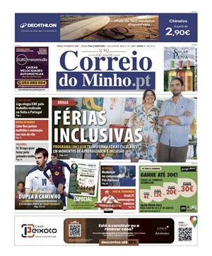 Capa de Correio do Minho