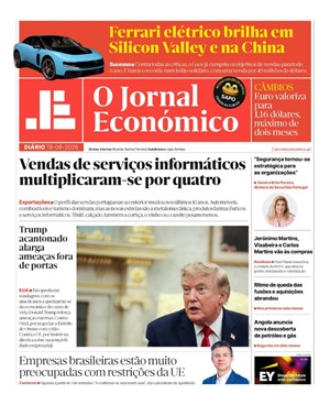 Capa de Jornal Económico