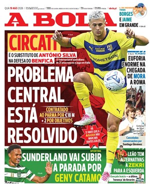 Capa de A Bola