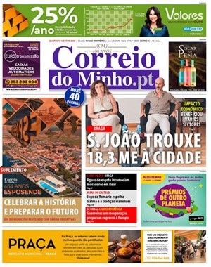 Capa de Correio do Minho