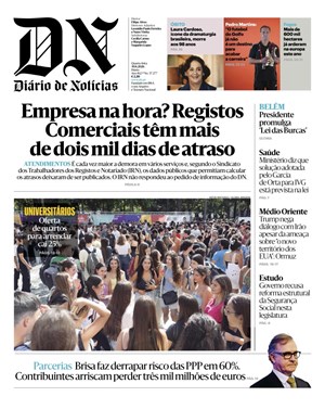 Capa de Diário de Notícias