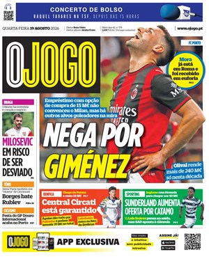 Capa de O Jogo