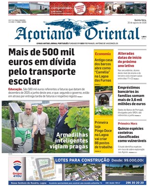 Capa de Açoriano Oriental