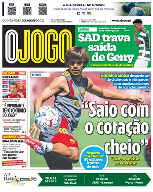 Capa de O Jogo