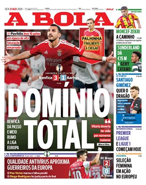 Capa de A Bola
