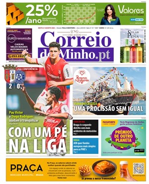 Capa de Correio do Minho