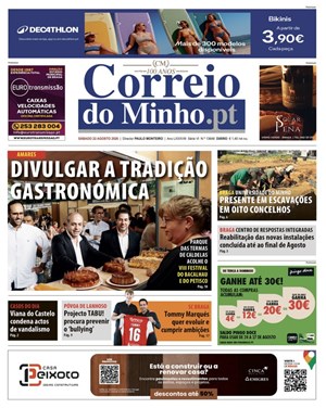 Capa de Correio do Minho