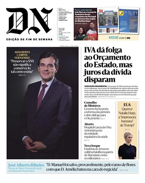 Capa de Diário de Notícias
