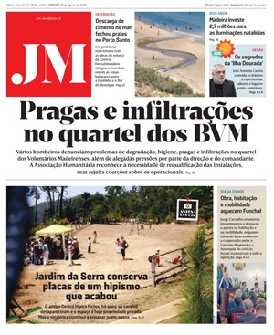 Capa de Jornal Madeira