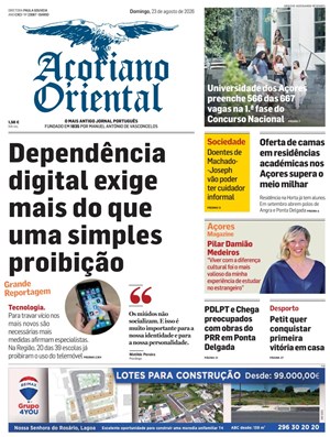 Capa de Açoriano Oriental