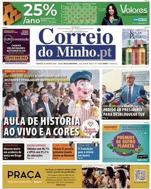 Capa de Correio do Minho