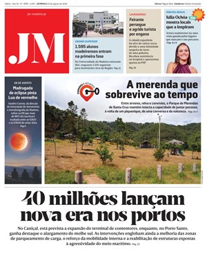 Capa de Jornal Madeira