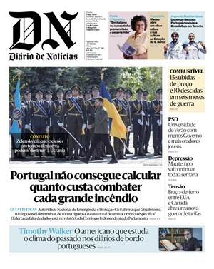 Capa de Diário de Notícias