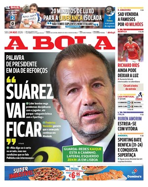 Capa de A Bola