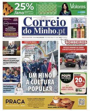 Capa de Correio do Minho