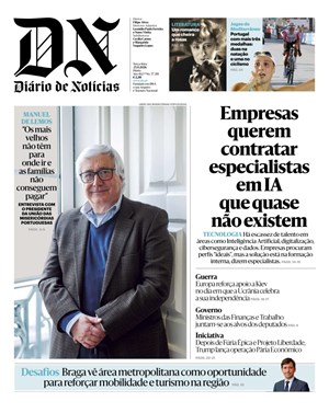 Capa de Diário de Notícias