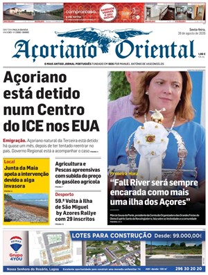 Capa de Açoriano Oriental